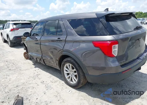 2021 Ford Police Interceptor из США, поврежденный, VIN 1FM5K8AW0MNA08587